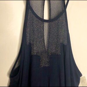 Anthropologie Deletta Shimmer Top - Medium (NWOT)